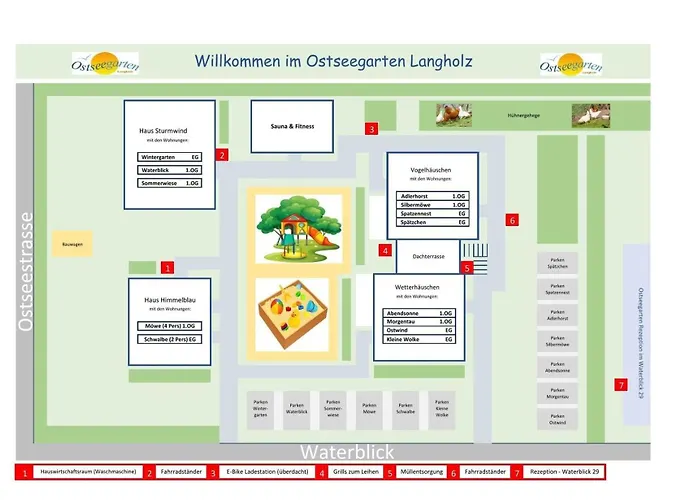 Ostseegarten Langholz - Waterblick Bis 4 Pers Apartamento *